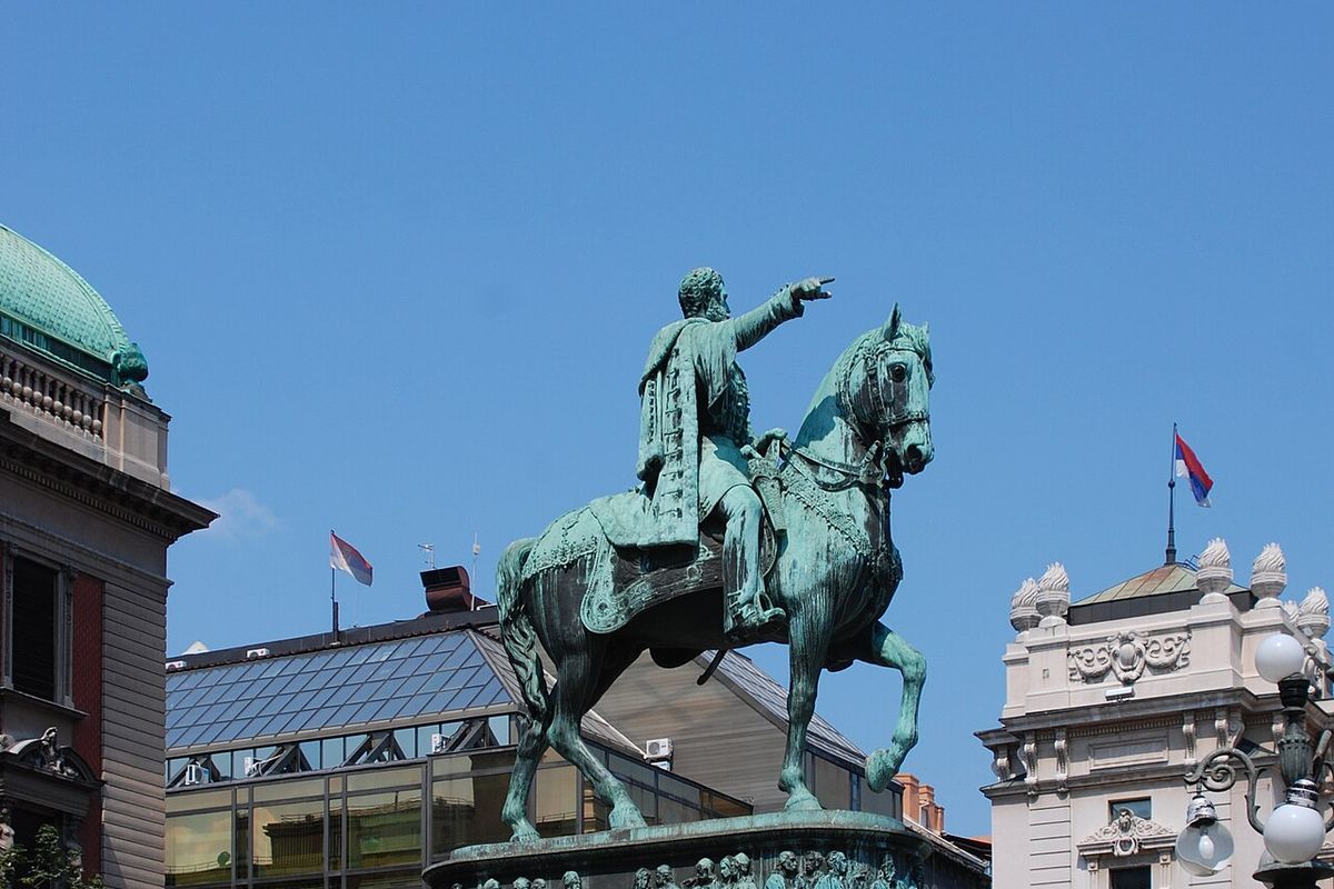 Monument to Prince Mihailo
