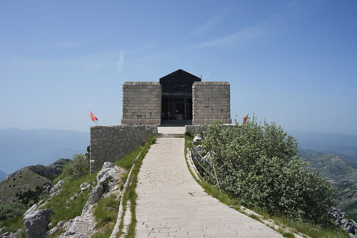 Njegoš Mausoleum on Lovćen