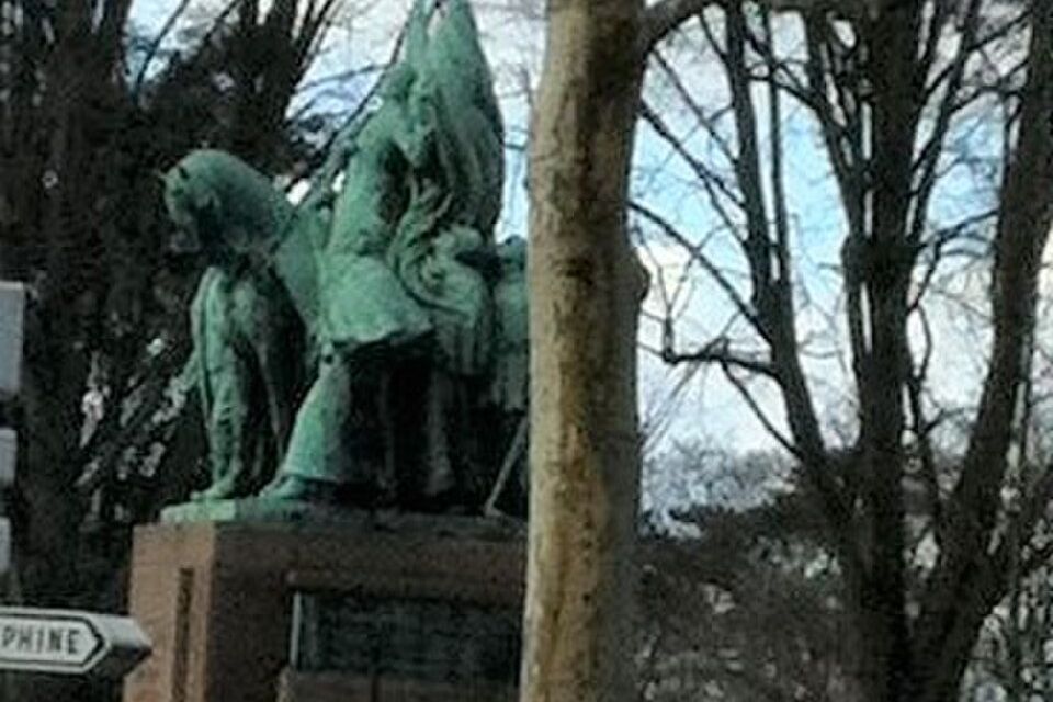 Monument to King Alexander I in Paris