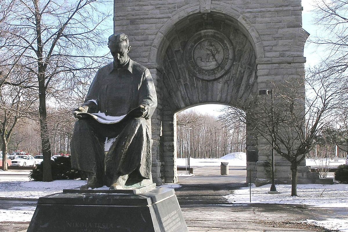 Nikola Tesla Monument at Niagara Falls